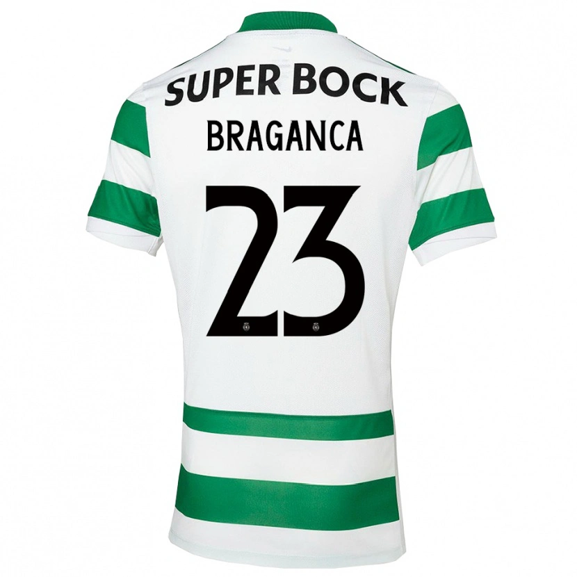 Danxen Kinderen Daniel Bragança #23 Groen Wit Thuisshirt Thuistenue 2025/26 T-Shirt