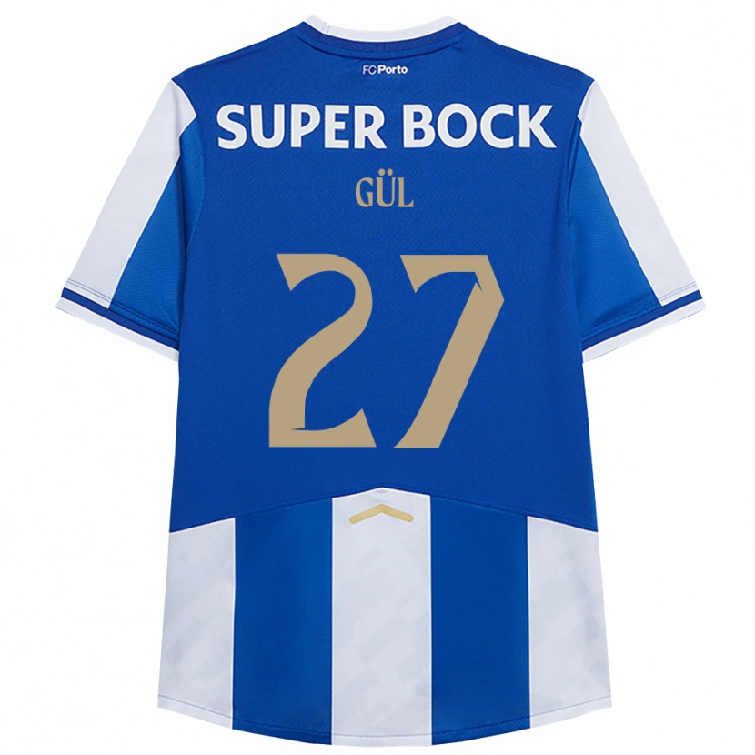 Danxen Kinderen Deniz Gül #27 Blauw Wit Thuisshirt Thuistenue 2025/26 T-Shirt