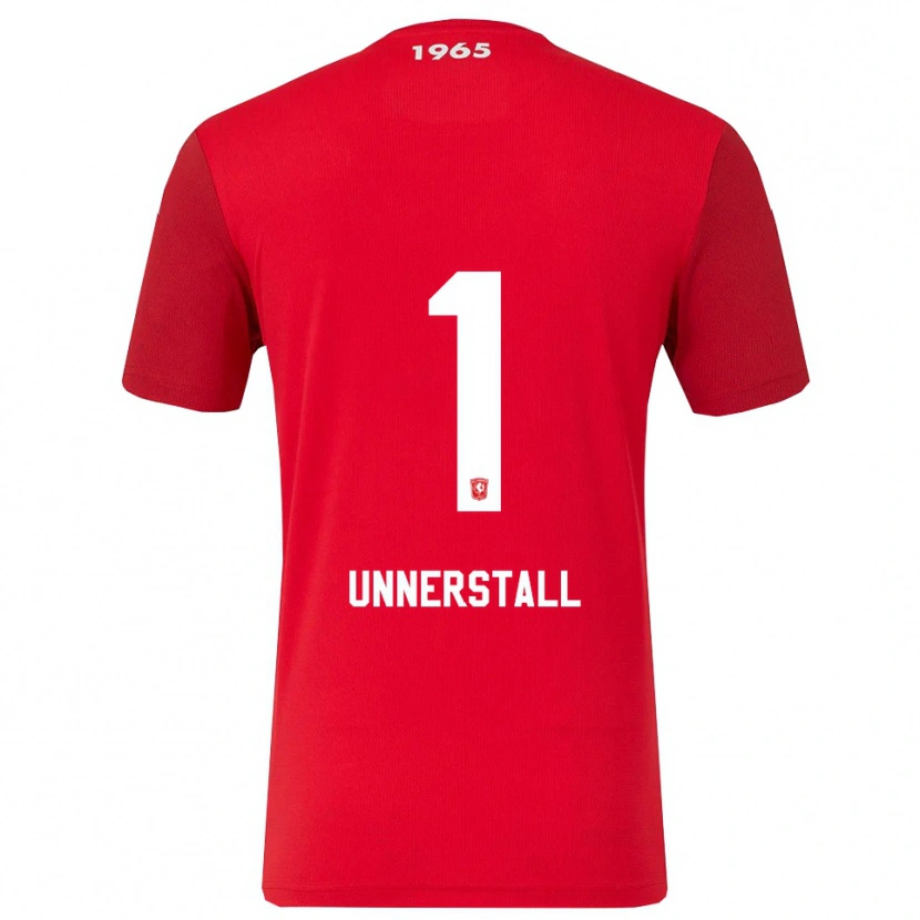 Danxen Kinderen Lars Unnerstall #1 Rood Wit Thuisshirt Thuistenue 2025/26 T-Shirt