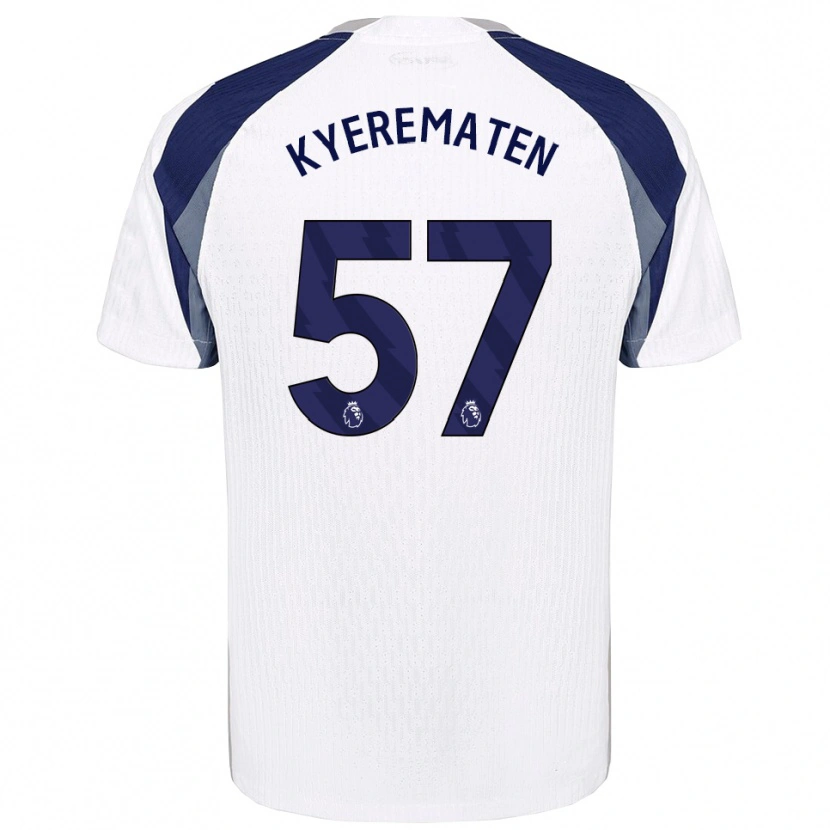 Danxen Kinderen Rio Kyerematen #57 Wit Marineblauw Thuisshirt Thuistenue 2025/26 T-Shirt