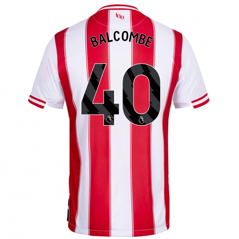Danxen Kinderen Ellery Balcombe #40 Rood Wit Thuisshirt Thuistenue 2025/26 T-Shirt