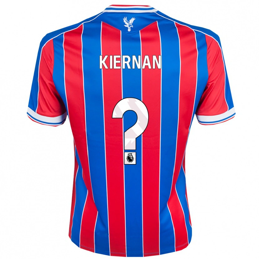 Danxen Kinderen Brendan Kiernan #0 Blauw Rood Wit Thuisshirt Thuistenue 2025/26 T-Shirt