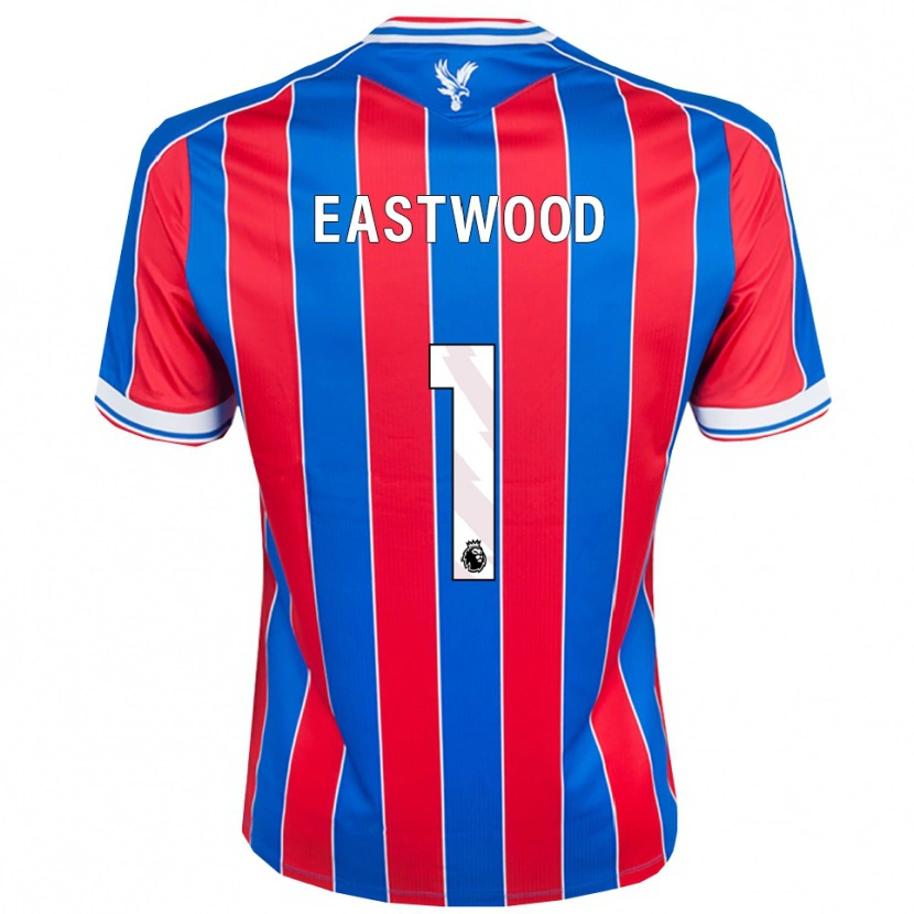 Danxen Kinderen Billy Eastwood #1 Blauw Rood Wit Thuisshirt Thuistenue 2025/26 T-Shirt