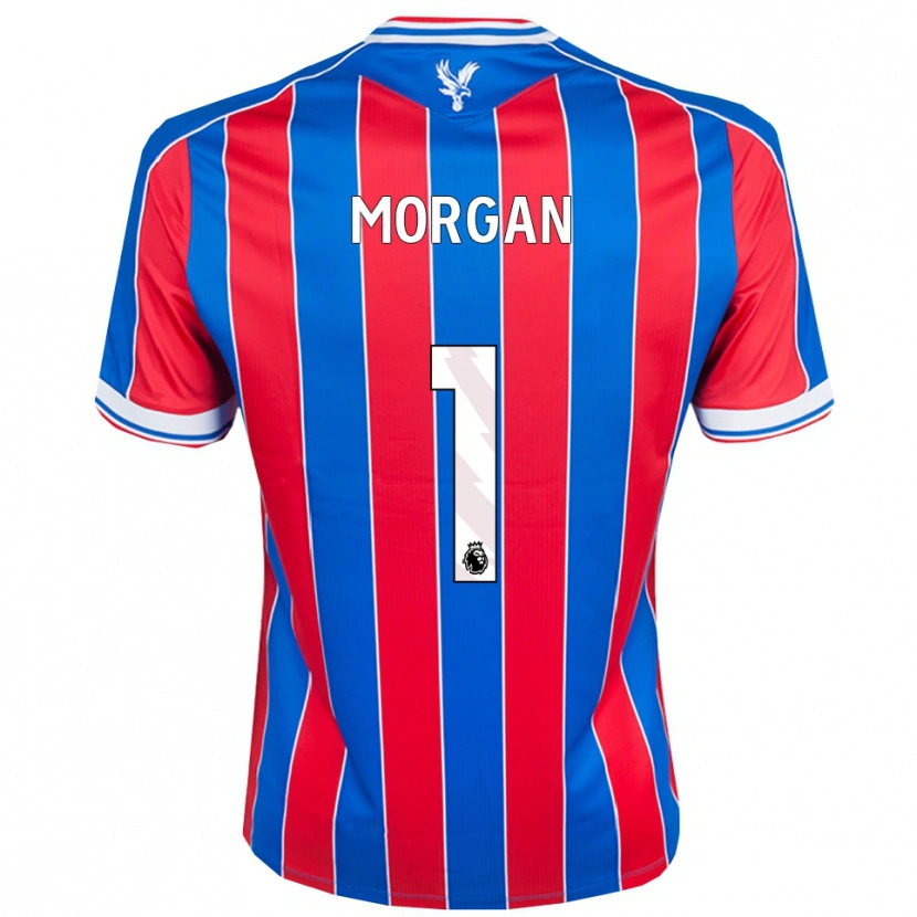Danxen Kinderen Chloe Morgan #1 Blauw Rood Wit Thuisshirt Thuistenue 2025/26 T-Shirt