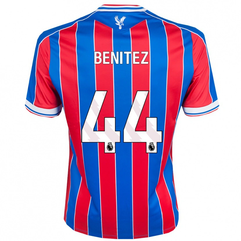 Danxen Kinderen Walter Benítez #44 Blauw Rood Wit Thuisshirt Thuistenue 2025/26 T-Shirt