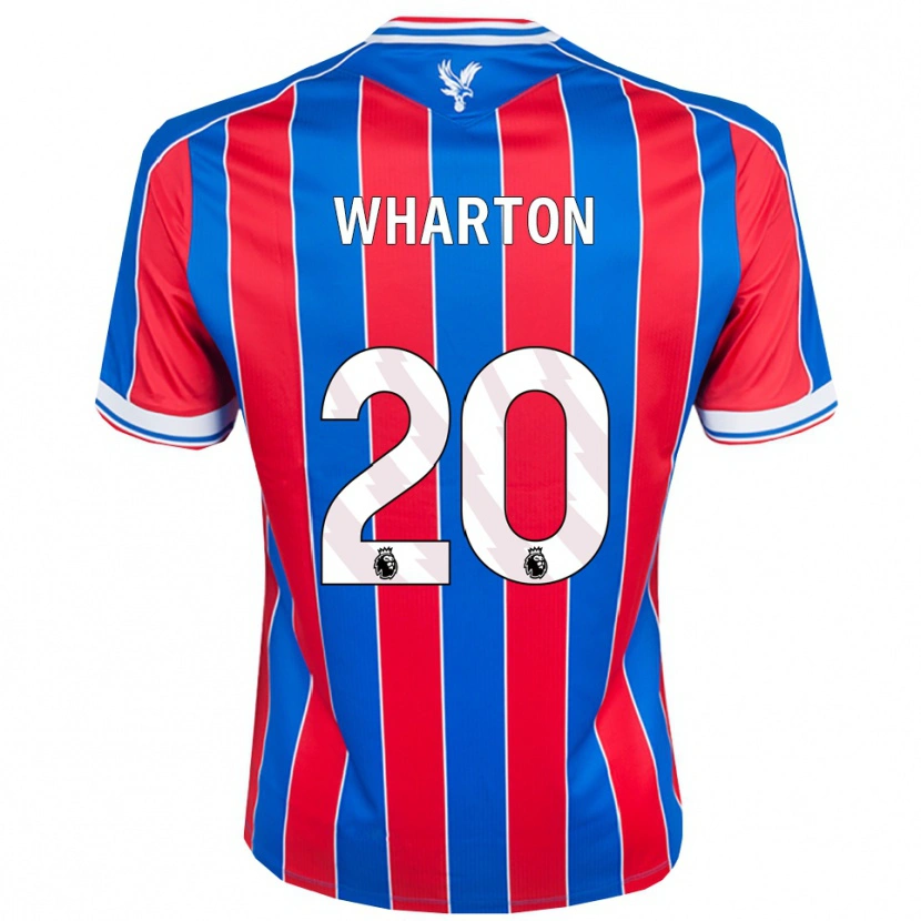 Danxen Kinderen Adam Wharton #20 Blauw Rood Wit Thuisshirt Thuistenue 2025/26 T-Shirt