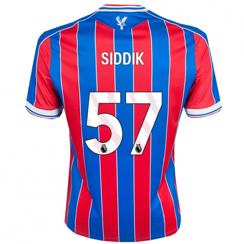 Danxen Kinderen Cardo Siddik #57 Blauw Rood Wit Thuisshirt Thuistenue 2025/26 T-Shirt