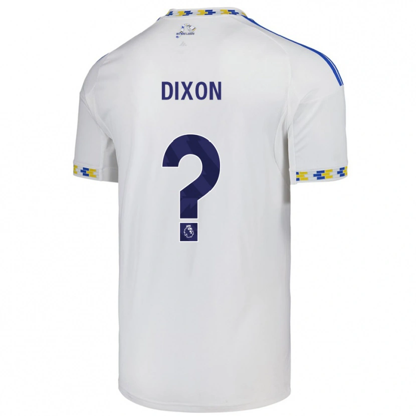 Danxen Kinderen Chloe Dixon #0 Wit Blauw Thuisshirt Thuistenue 2025/26 T-Shirt