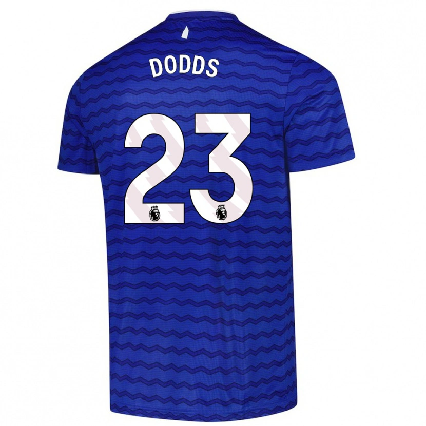 Danxen Kinderen John Dodds #23 Blauw Marineblauw Thuisshirt Thuistenue 2025/26 T-Shirt