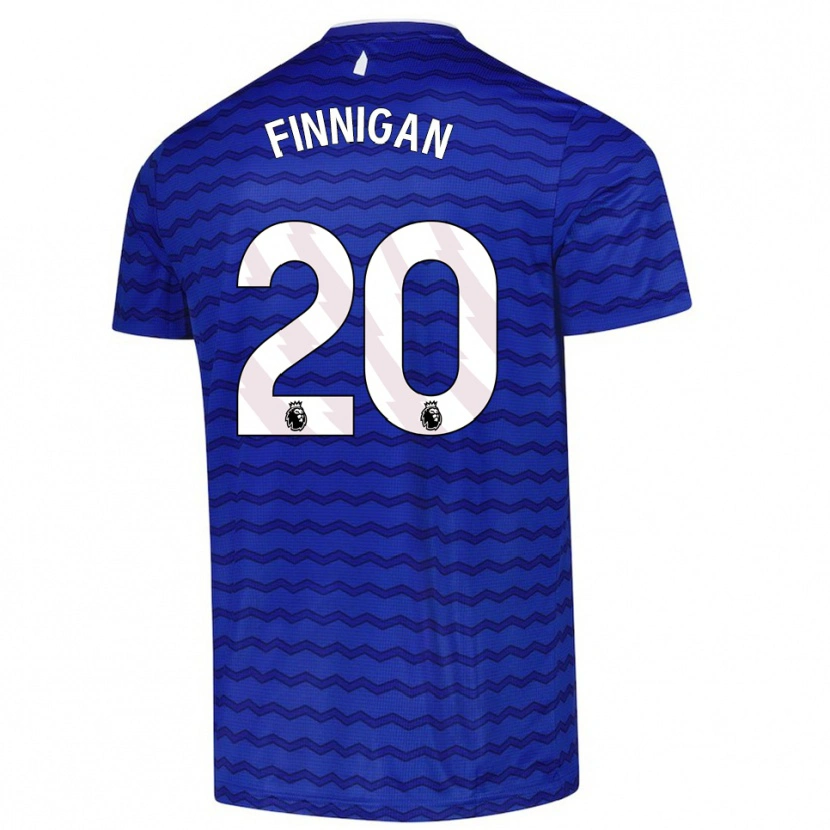 Danxen Kinderen Megan Finnigan #20 Blauw Marineblauw Thuisshirt Thuistenue 2025/26 T-Shirt