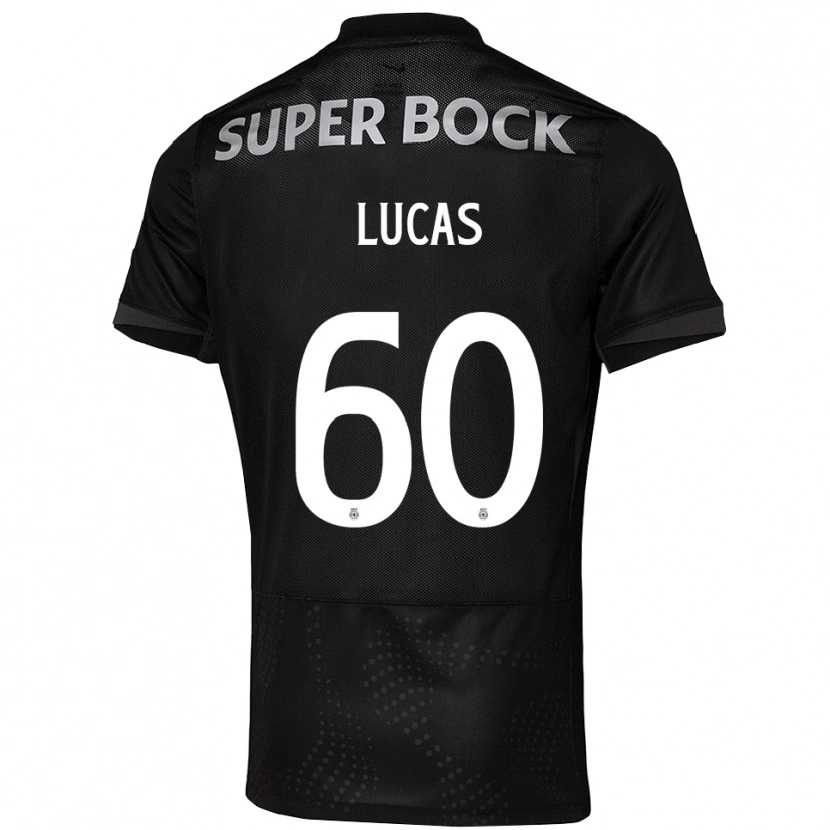 Danxen Kinderen Rayan Lucas #60 Zwart Wit Uitshirt Uittenue 2025/26 T-Shirt