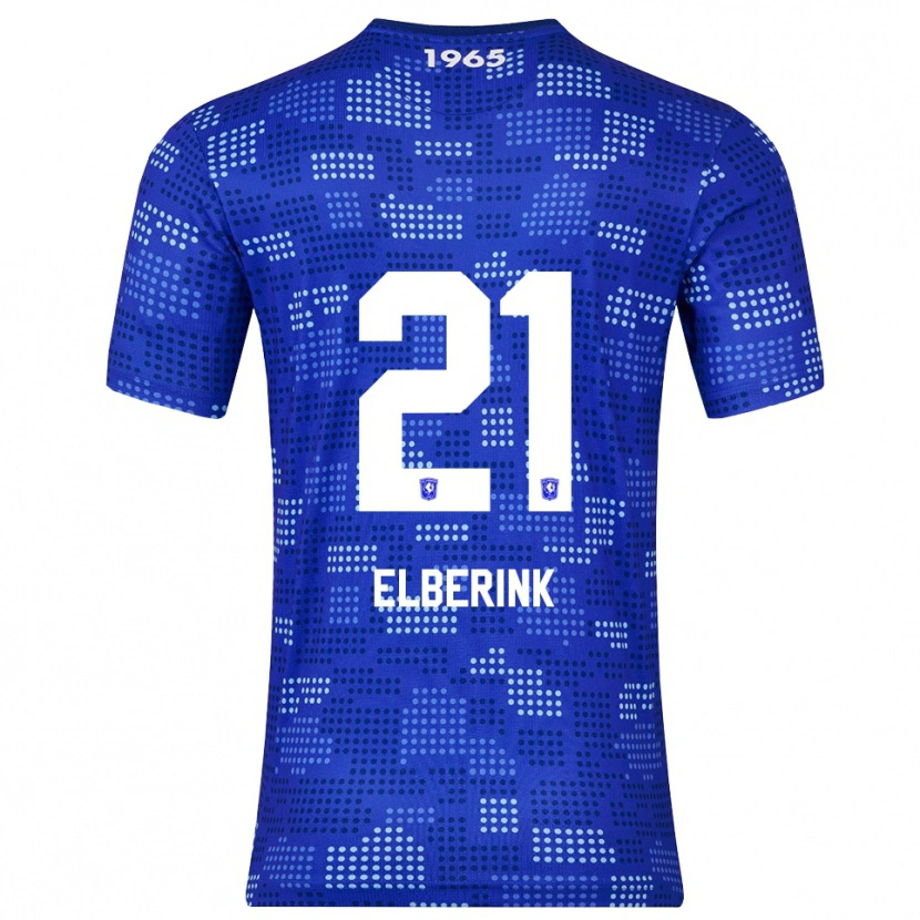 Danxen Kinderen Eva Oude Elberink #21 Blauw Hemelsblauw Uitshirt Uittenue 2025/26 T-Shirt