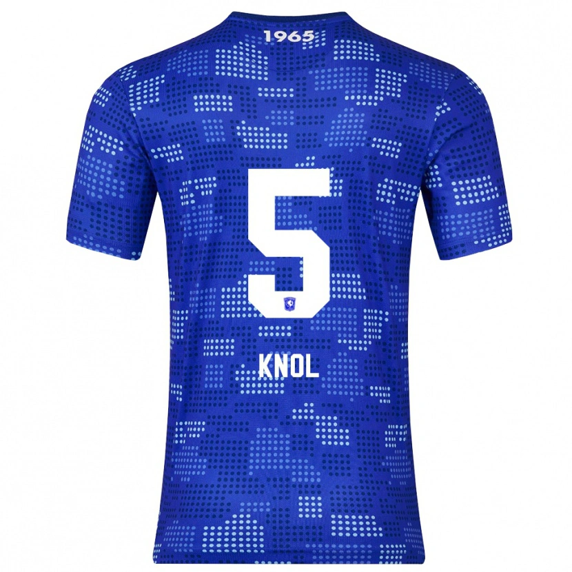 Danxen Kinderen Anna Knol #5 Blauw Hemelsblauw Uitshirt Uittenue 2025/26 T-Shirt