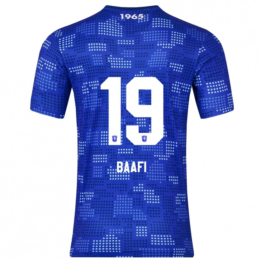 Danxen Kinderen Maximilian Baafi #19 Blauw Hemelsblauw Uitshirt Uittenue 2025/26 T-Shirt