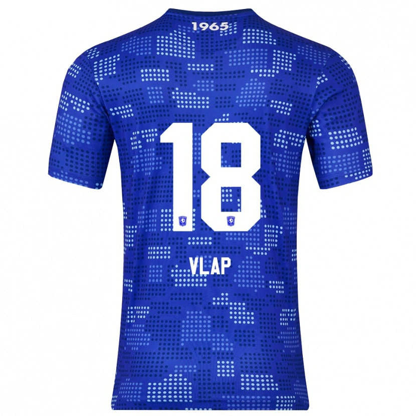 Danxen Kinderen Michel Vlap #18 Blauw Hemelsblauw Uitshirt Uittenue 2025/26 T-Shirt