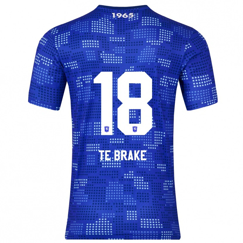 Danxen Kinderen Sophie Te Brake #18 Blauw Hemelsblauw Uitshirt Uittenue 2025/26 T-Shirt