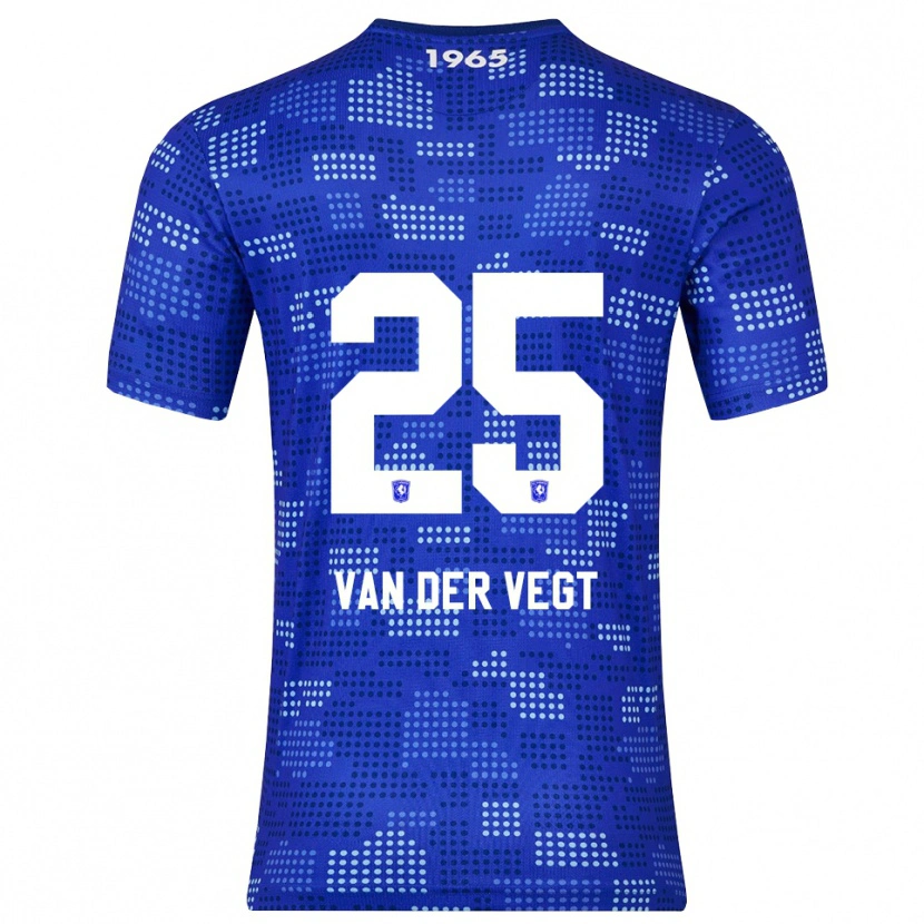 Danxen Kinderen Imre Van Der Vegt #25 Blauw Hemelsblauw Uitshirt Uittenue 2025/26 T-Shirt
