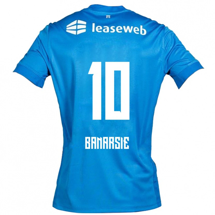 Danxen Kinderen Amy Banarsie #10 Blauw Wit Uitshirt Uittenue 2025/26 T-Shirt