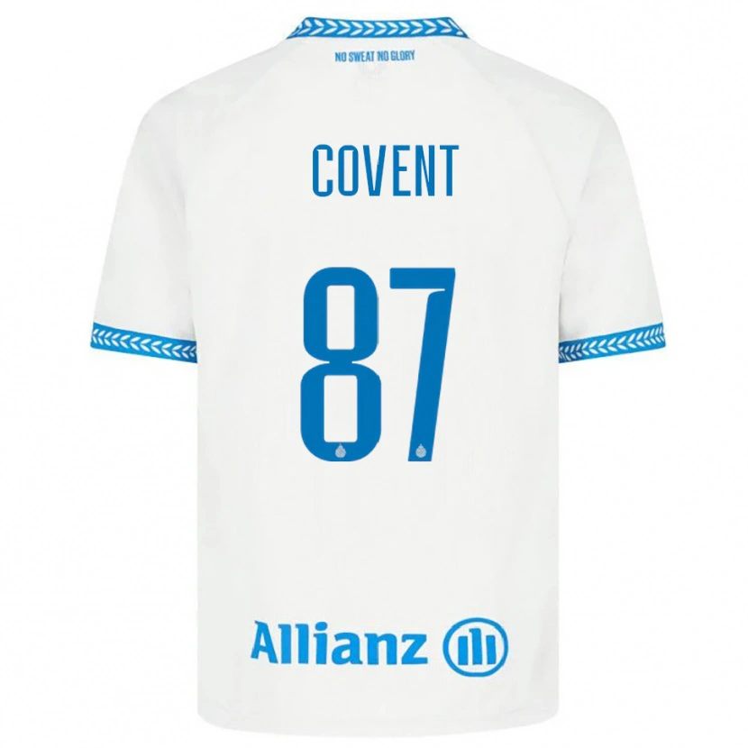 Danxen Kinderen Jorijn Covent #87 Blauw Wit Uitshirt Uittenue 2025/26 T-Shirt