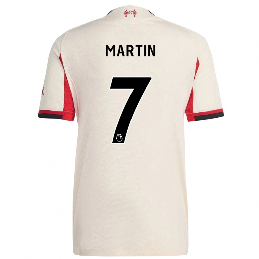 Danxen Kinderen Tyler Martin #7 Wit Zwart Uitshirt Uittenue 2025/26 T-Shirt
