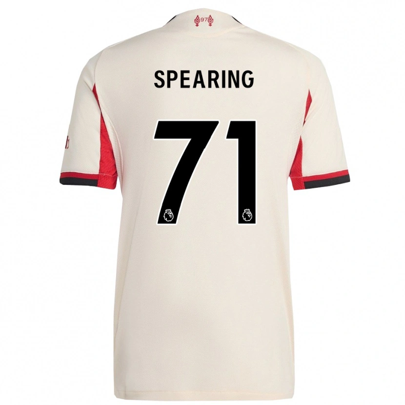Danxen Kinderen Jay Spearing #71 Wit Zwart Uitshirt Uittenue 2025/26 T-Shirt