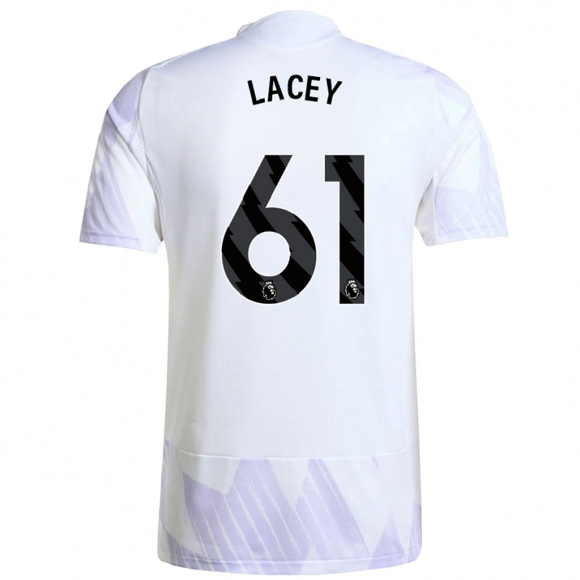 Danxen Kinderen Shea Lacey #61 Wit Paars Paars Uitshirt Uittenue 2025/26 T-Shirt