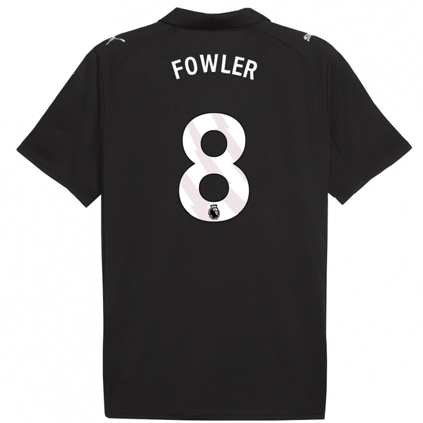 Danxen Kinderen Mary Fowler #8 Zwart Wit Uitshirt Uittenue 2025/26 T-Shirt