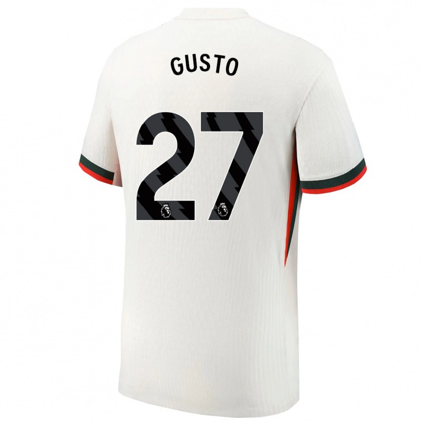 Danxen Kinderen Malo Gusto #27 Wit Groen Uitshirt Uittenue 2025/26 T-Shirt