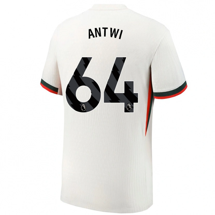 Danxen Kinderen Genesis Antwi #64 Wit Groen Uitshirt Uittenue 2025/26 T-Shirt