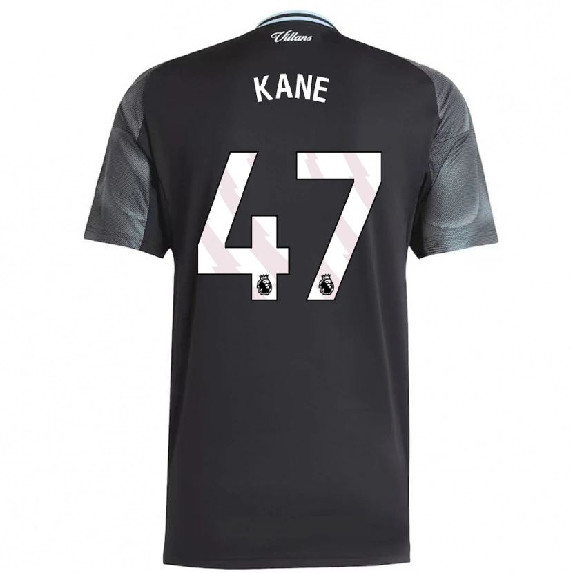 Danxen Kinderen Kane Taylor #47 Zwart Hemelsblauw Uitshirt Uittenue 2025/26 T-Shirt