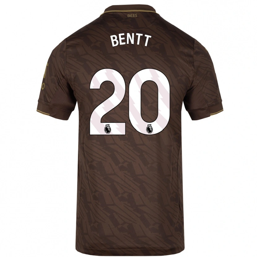 Danxen Kinderen Luka Bentt #20 Bruin Goud Uitshirt Uittenue 2025/26 T-Shirt