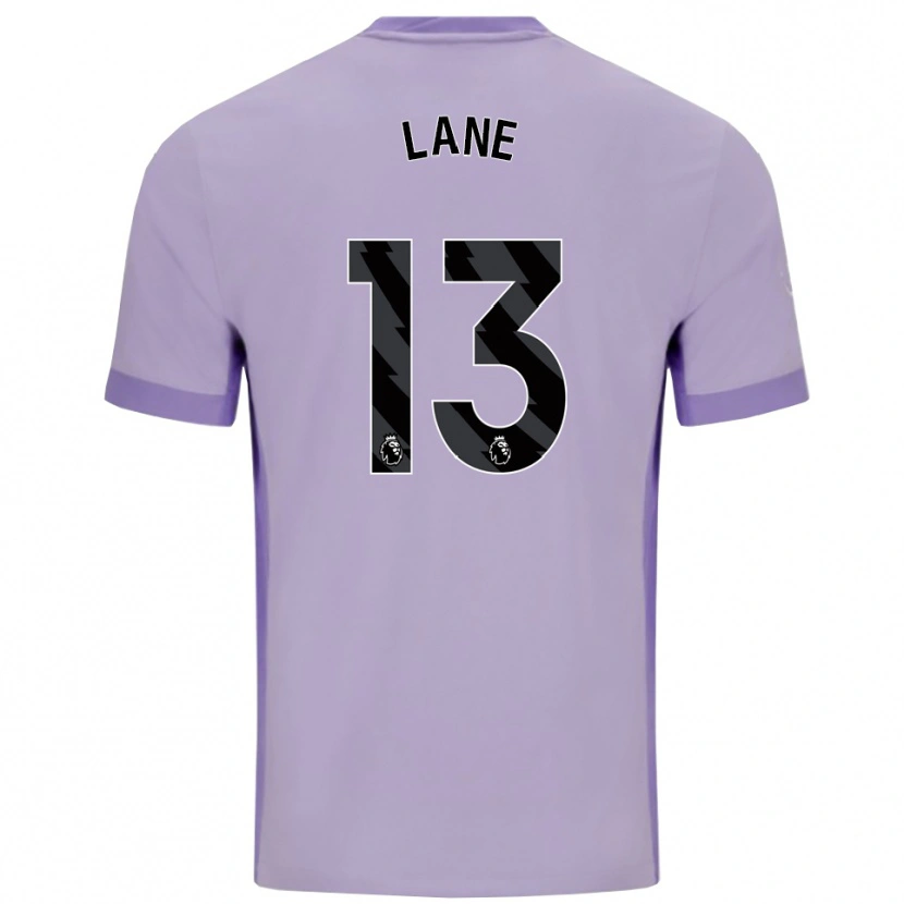 Danxen Kinderen Darius Lane #13 Taro Paars Wit Uitshirt Uittenue 2025/26 T-Shirt