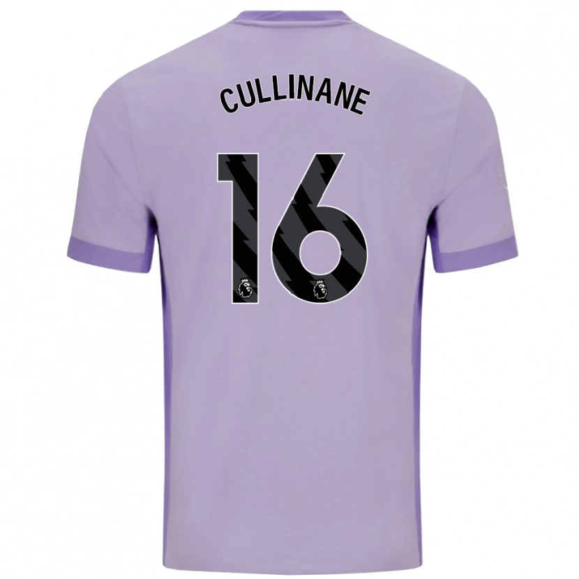 Danxen Kinderen Billy-Ray Cullinane #16 Taro Paars Wit Uitshirt Uittenue 2025/26 T-Shirt