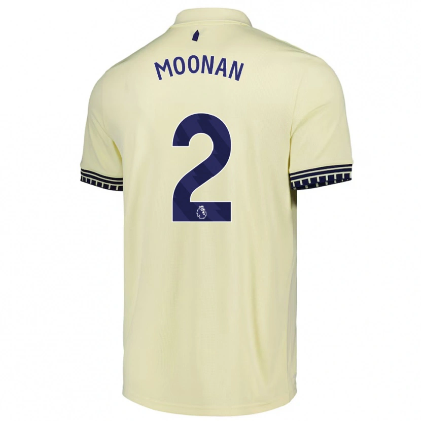 Danxen Kinderen Bradley Moonan #2 Gebroken Wit Zwart Uitshirt Uittenue 2025/26 T-Shirt