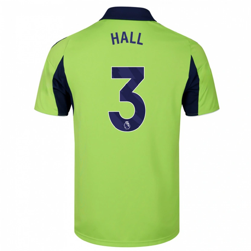 Danxen Kinderen Marcell Hall #3 Groen Marineblauw Wit Uitshirt Uittenue 2025/26 T-Shirt