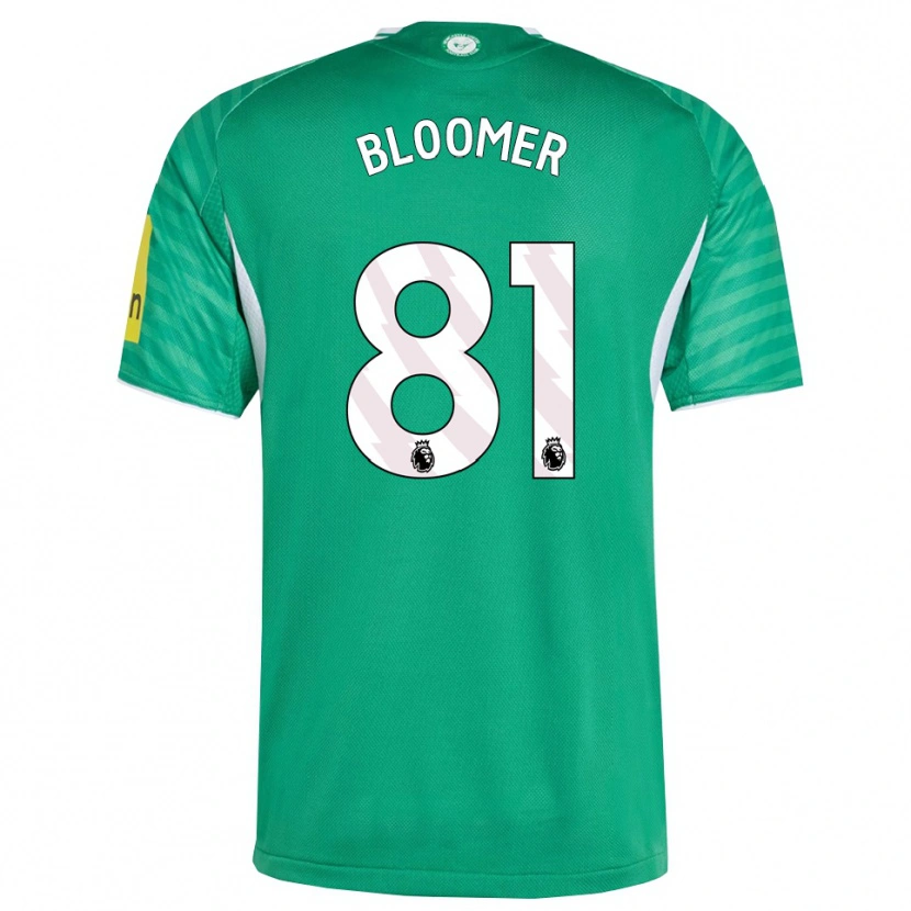 Danxen Kinderen Guy Bloomer #81 Groen Wit Uitshirt Uittenue 2025/26 T-Shirt