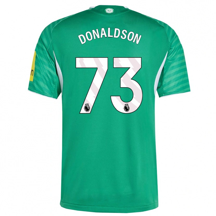 Danxen Kinderen Josh Donaldson #73 Groen Wit Uitshirt Uittenue 2025/26 T-Shirt