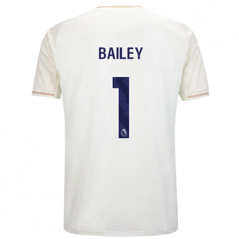 Danxen Kinderen Joe Bailey #1 Gebroken Wit Zwart Uitshirt Uittenue 2025/26 T-Shirt