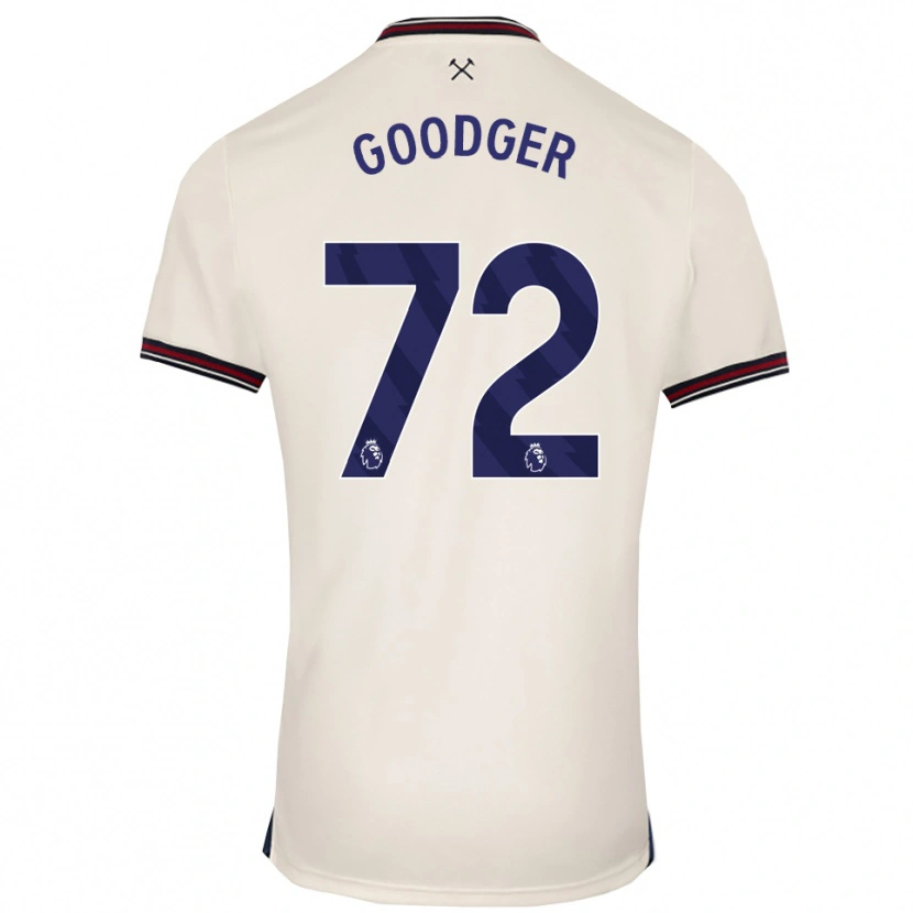 Danxen Kinderen Tommy Goodger #72 Gebroken Wit Uitshirt Uittenue 2025/26 T-Shirt