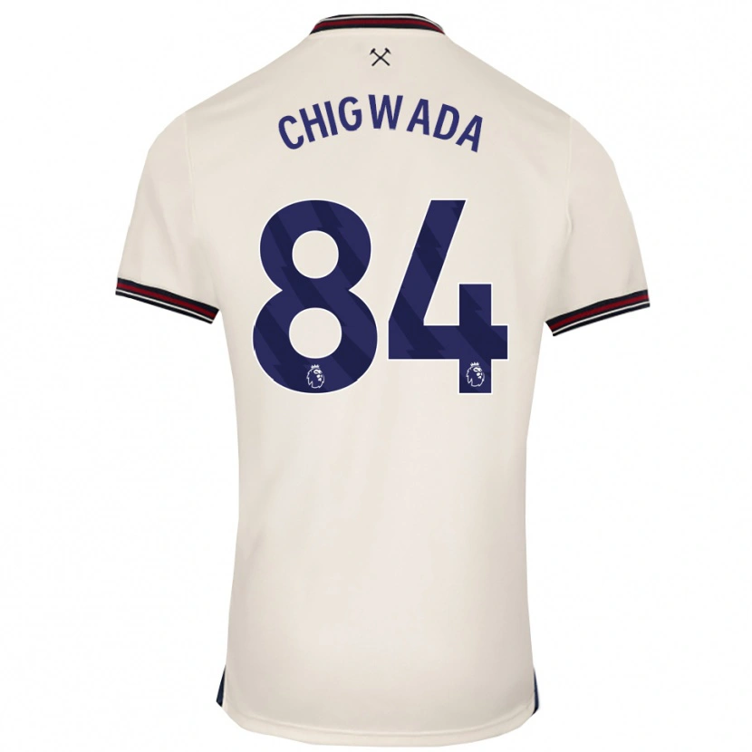 Danxen Kinderen David Chigwada #84 Gebroken Wit Uitshirt Uittenue 2025/26 T-Shirt