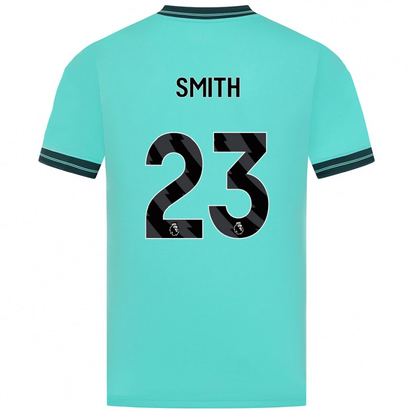 Danxen Kinderen Josie Smith #23 Hemelsblauw Groen Uitshirt Uittenue 2025/26 T-Shirt