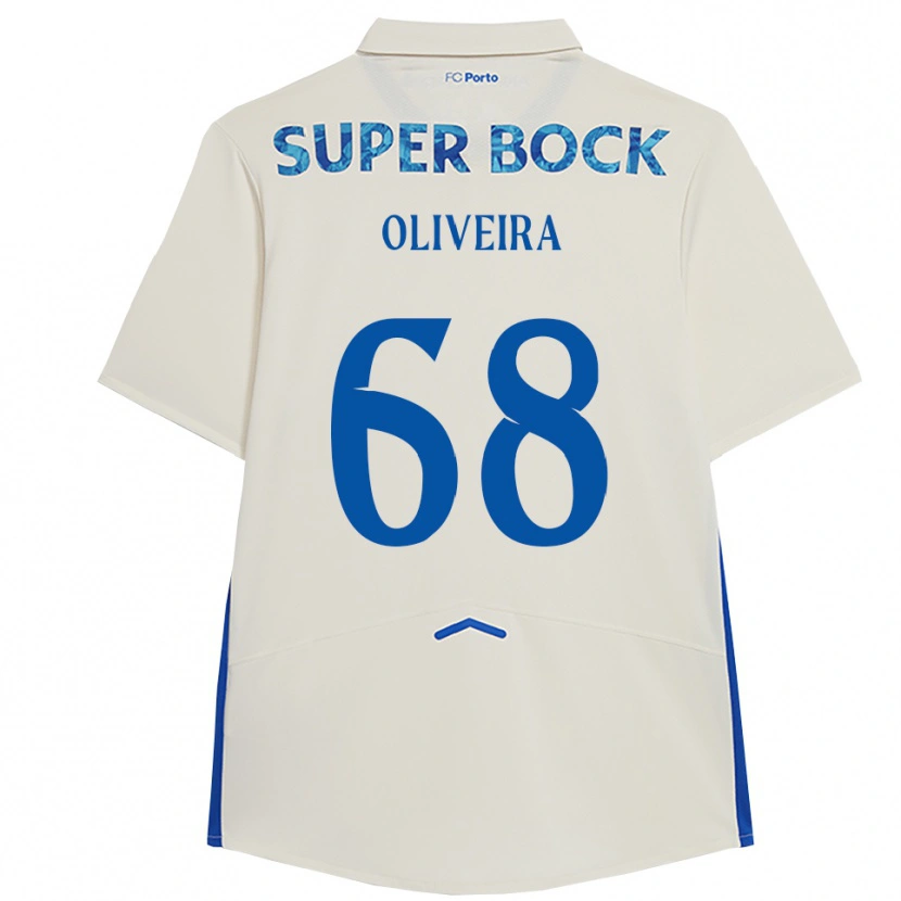Danxen Kinderen André Oliveira #68 Wit Blauw Thuisshirt Derde Tenue 2025/26 T-Shirt