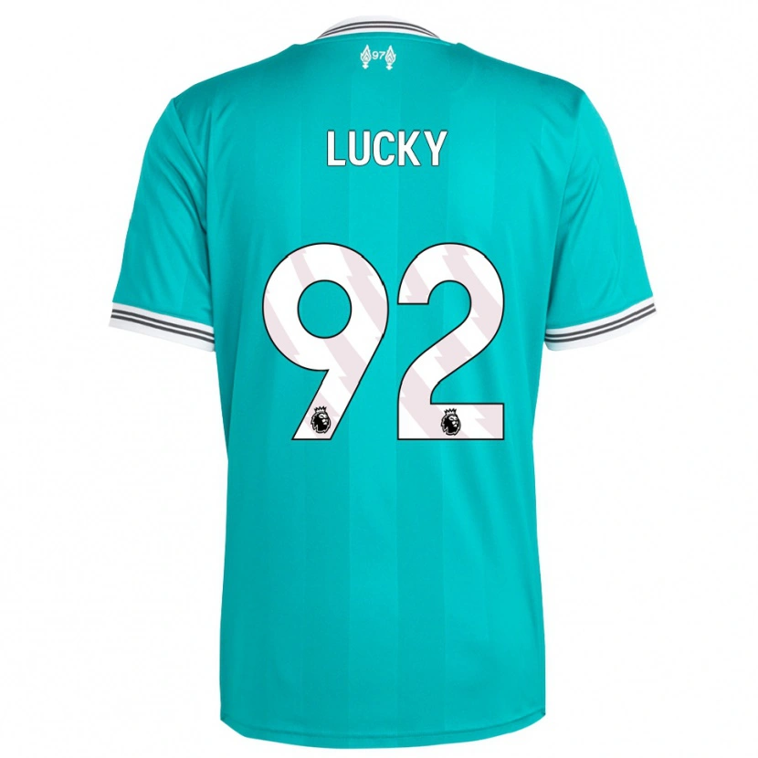 Danxen Kinderen Wellity Lucky #92 Groen Wit Thuisshirt Derde Tenue 2025/26 T-Shirt