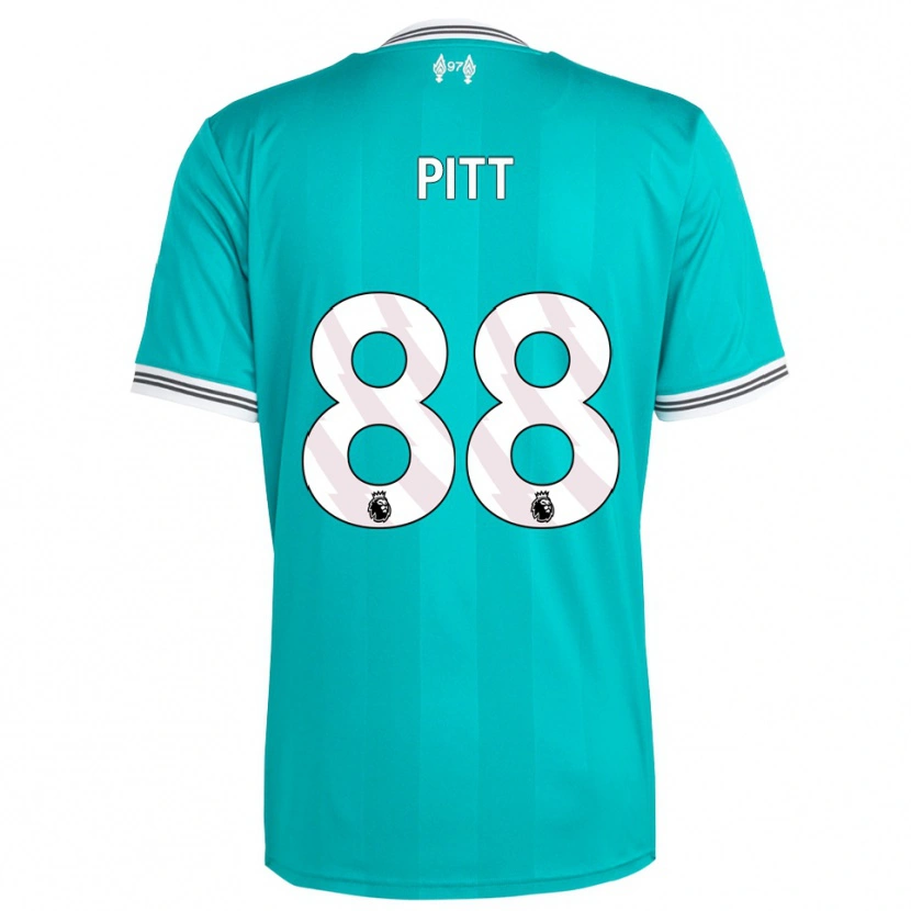 Danxen Kinderen Lucas Pitt #88 Groen Wit Thuisshirt Derde Tenue 2025/26 T-Shirt