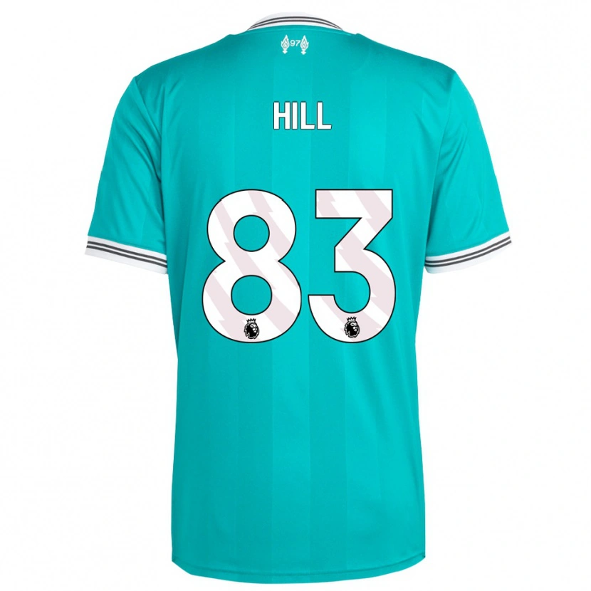 Danxen Kinderen Thomas Hill #83 Groen Wit Thuisshirt Derde Tenue 2025/26 T-Shirt
