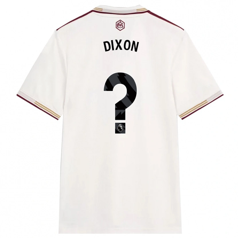 Danxen Kinderen Danny Dixon #0 Gebroken Wit Bourgondisch Thuisshirt Derde Tenue 2025/26 T-Shirt