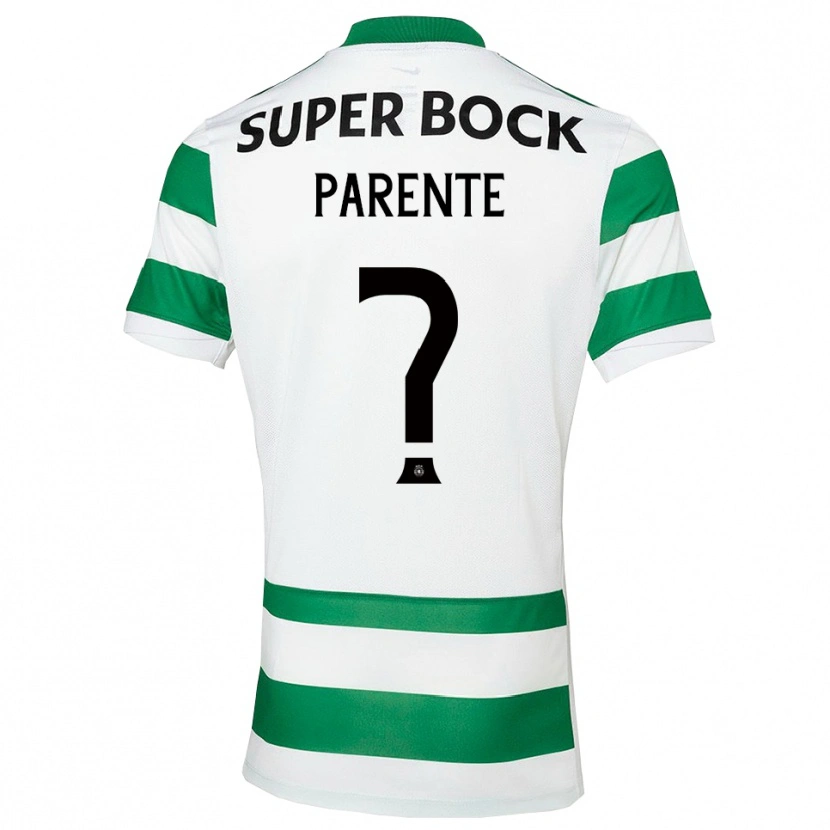 Danxen Heren Tiago Parente #0 Groen Wit Thuisshirt Thuistenue 2025/26 T-Shirt