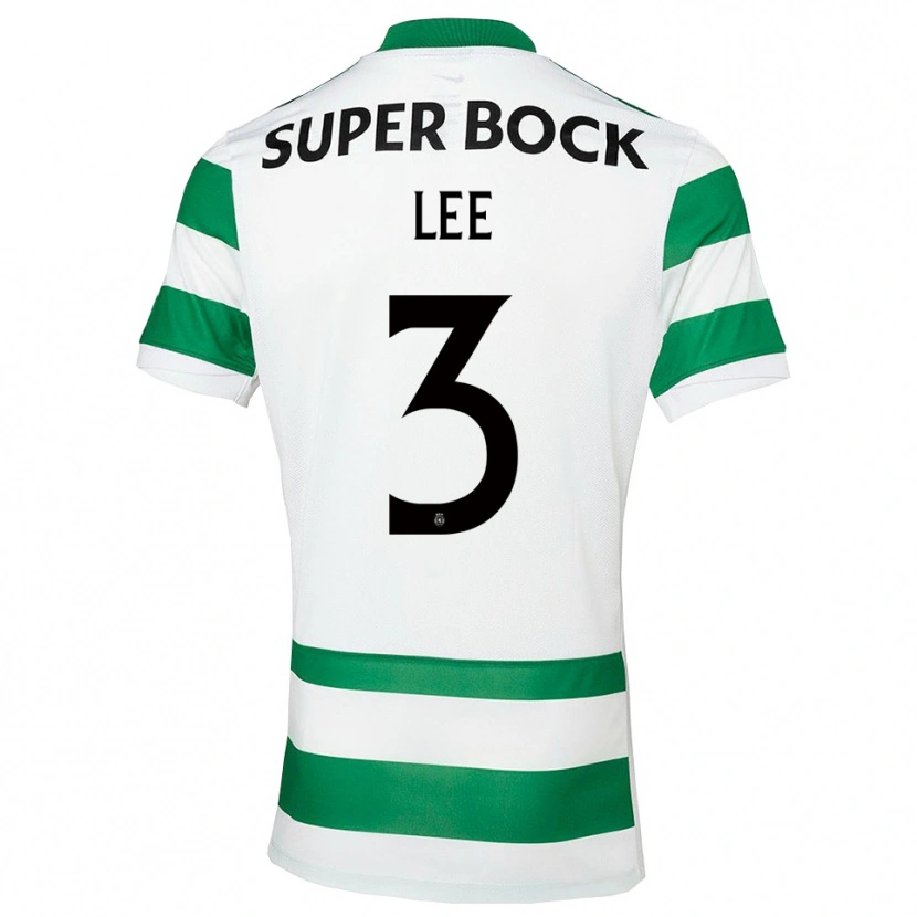 Danxen Heren Afonso Lee #3 Groen Wit Thuisshirt Thuistenue 2025/26 T-Shirt