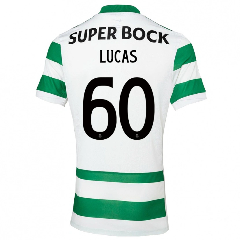 Danxen Heren Rayan Lucas #60 Groen Wit Thuisshirt Thuistenue 2025/26 T-Shirt