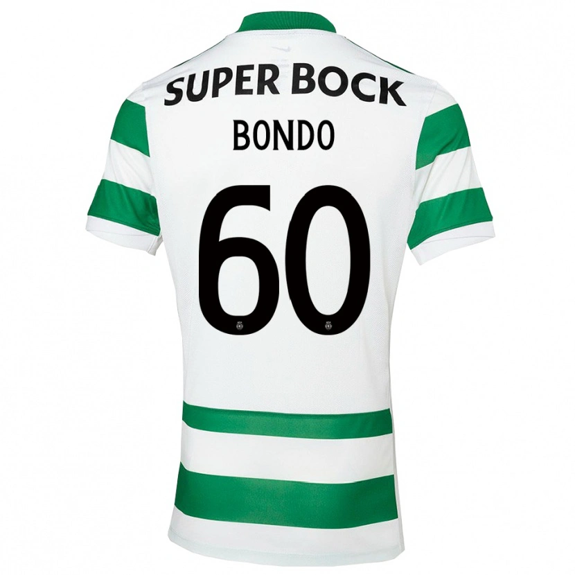 Danxen Heren Pedro Bondo #60 Groen Wit Thuisshirt Thuistenue 2025/26 T-Shirt